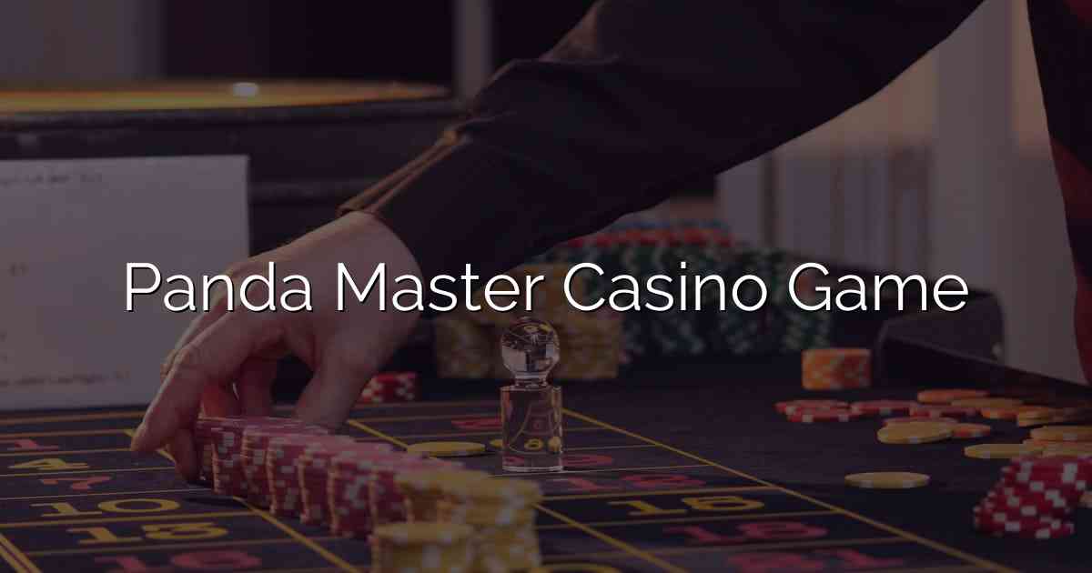 Panda Master Casino Game