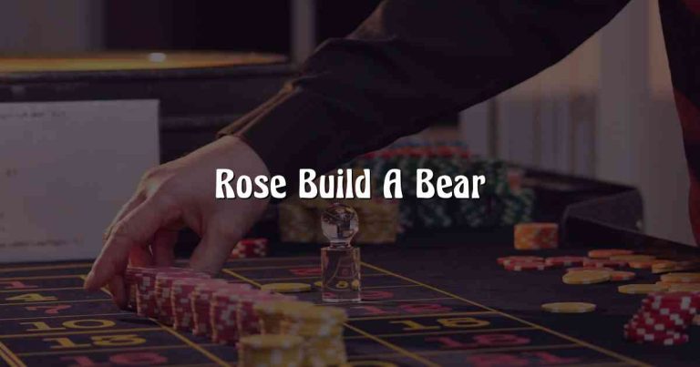 Rose Build A Bear