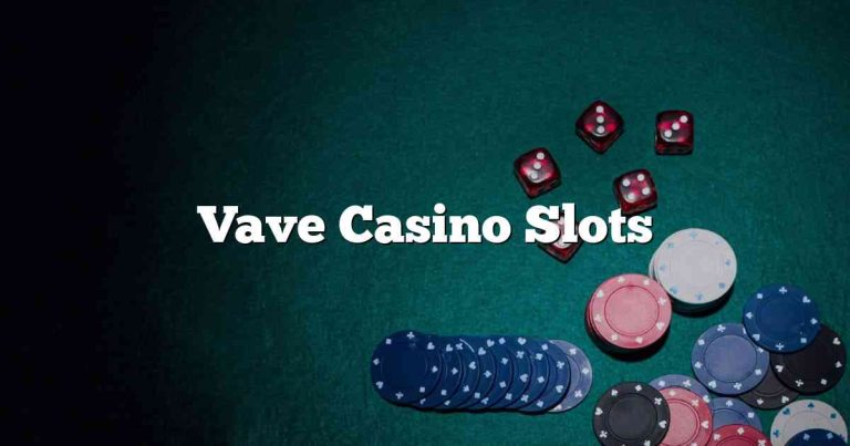 Vave Casino Slots
